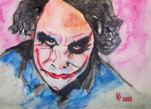 Joker Aquarell
